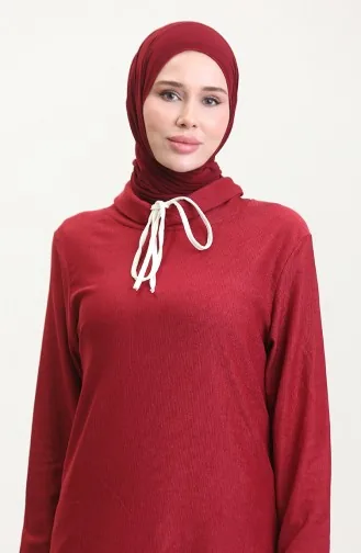 طقم ثنائي ىونيك بنطلون 0548-03 أحمر غامق 0548-03
