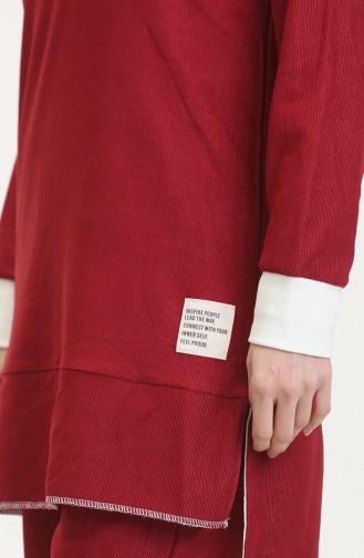 Claret Red Suit 0548-03