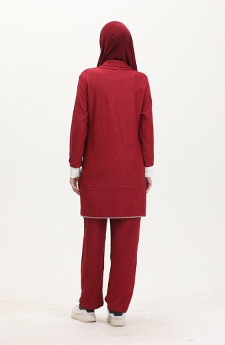 Claret Red Suit 0548-03