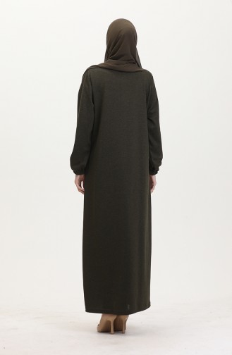 Robe Hijab Khaki 0546-01