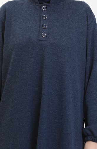 Robe Hijab Bleu Marine 0546-04