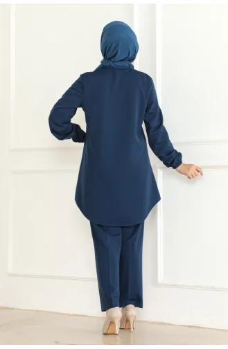 Mia Örme Double Takim 110-02 İndigo