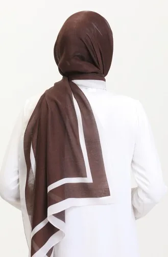 Kehribar Şal 70240-02 Acı Kahve