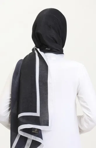 Châle Ambre 70240-04 Noir Et Blanc 70240-04