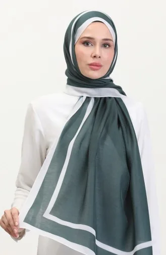 Kehribar Şal 70240-05 Koyu Haki