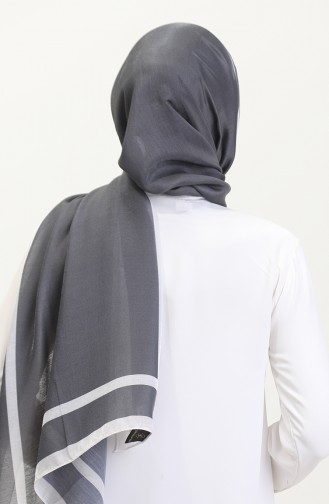 شال كهربار  70240-06 رمادي غامق 70240-06