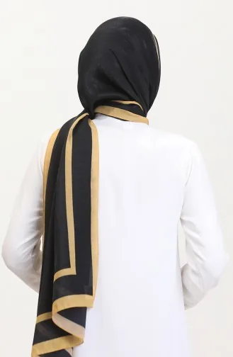 Châle Ambre 70240-09 Moutarde Noire 70240-09