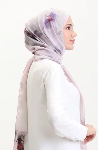 Kehribar Şal 70250-04 Pembe Gül Kurusu
