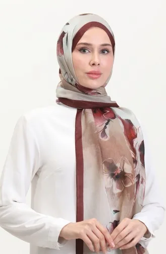 Amber Shawl 70250-07 Claret Roodbruin 70250-07