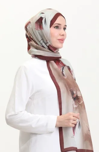 Amber Shawl 70250-07 Claret Roodbruin 70250-07