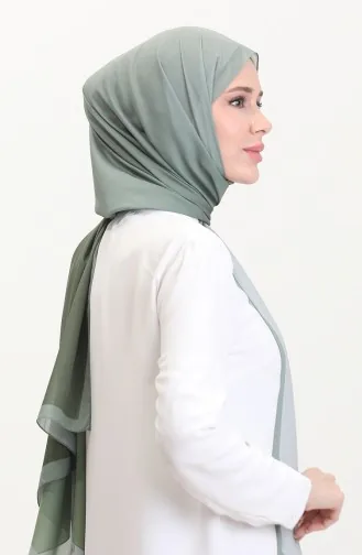 Digitaler Chiffonschal 70262-03 Khaki 70262-03
