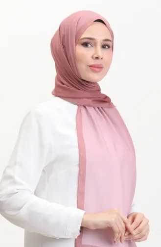 Dijital Şifon Şal 70262-04 Koyu Kahverengi