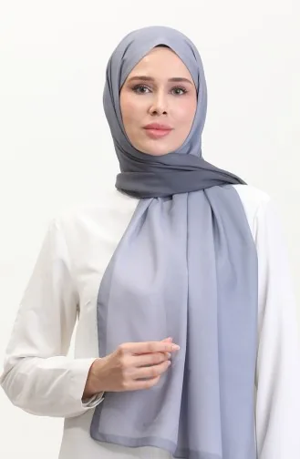 شال شيفون ديجيتال  70262-06 رمادي غامق 70262-06