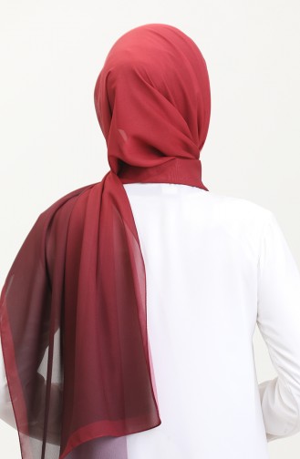 شال شيفون ديجيتال  70262-09 أحمر غامق 70262-09