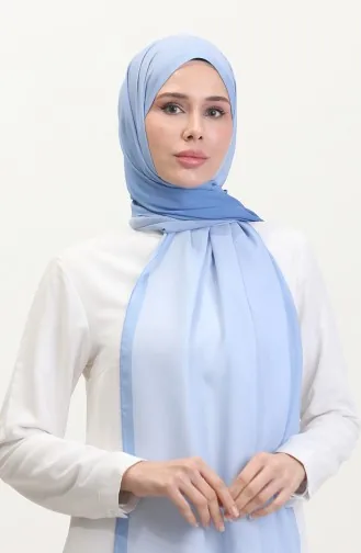 شال شيفون ديجيتال  70262-11 انديجو 70262-11