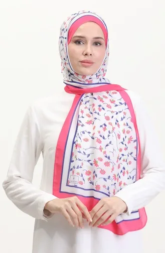 Desenli Soft Şal 70264-09 Şekerpembe Saks