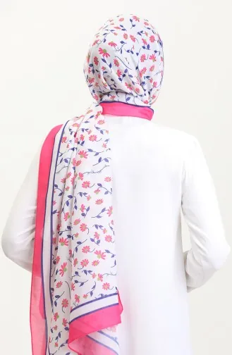 Desenli Soft Şal 70264-09 Şekerpembe Saks