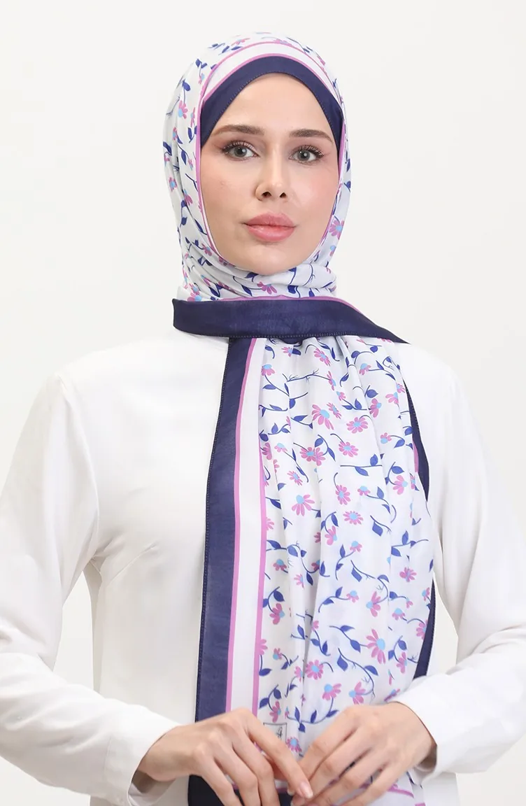 Navy Blue Shawl 70264-13