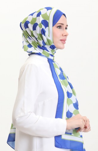 Saks-Blau Schal 70266-09