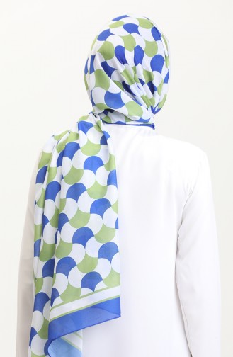 Saks-Blau Schal 70266-09