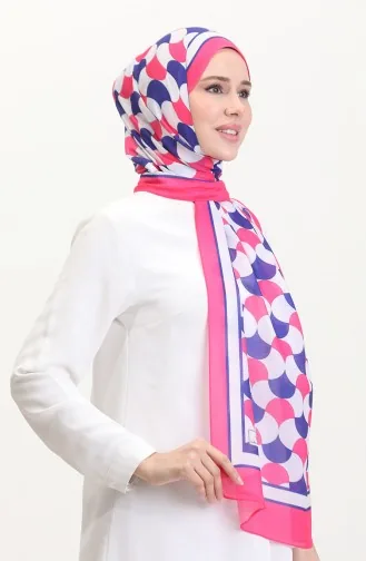 Châle Doux à Motifs 70266-14 Fuchsia Parliament 70266-14