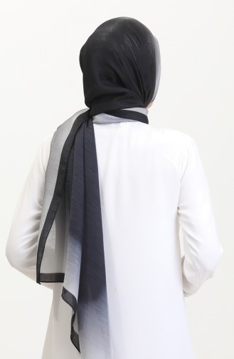 Kehribar Şal 70268-02 Siyah