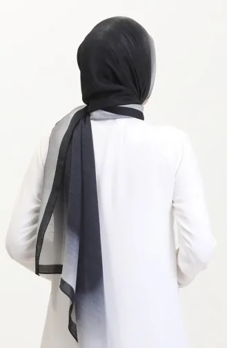 Kehribar Şal 70268-02 Siyah