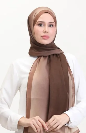 شال كهربار  70268-07  بني غامق 70268-07