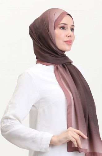 Kehribar Şal 70268-09 Kahverengi