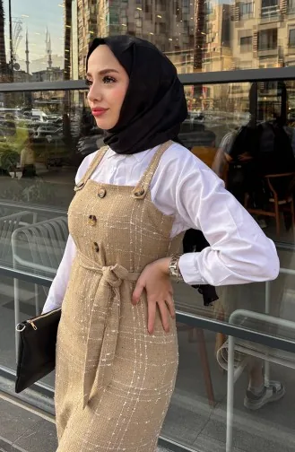 Nerz Hijab Kleider 4405-03