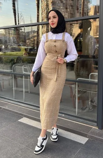 Nerz Hijab Kleider 4405-03
