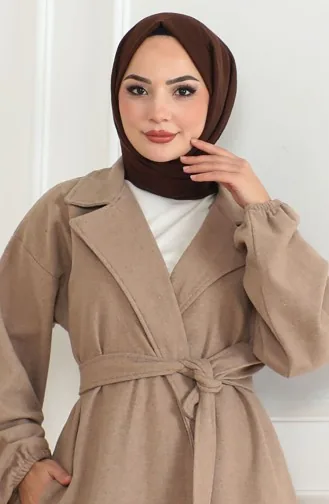 معطف جوخ بحزام  2059-04 فيزون 2059-04