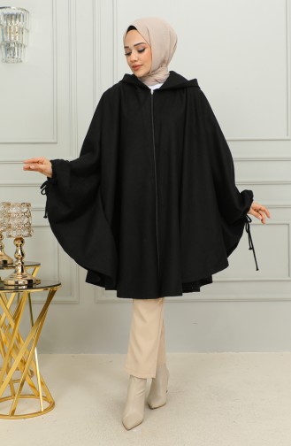 Black Poncho 0505-01