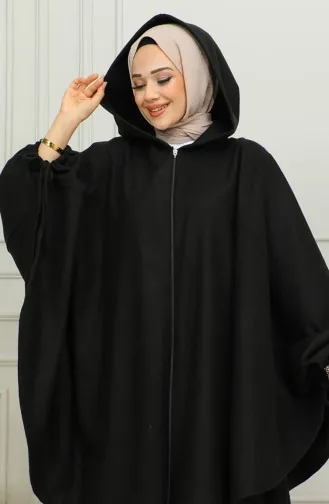 Schwarz Poncho 0505-01