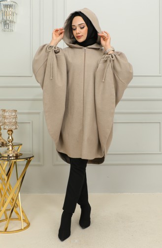 Mink Poncho 0505-04