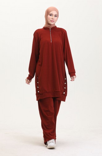 Brick Red Suit 0552-03