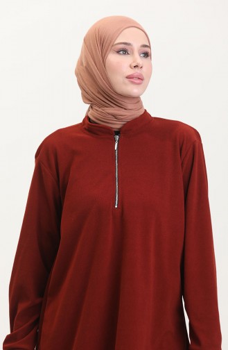 Brick Red Suit 0552-03