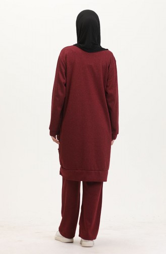 Claret Red Suit 0555-04