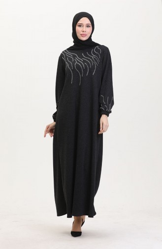 Robe Hijab Noir 0550-01
