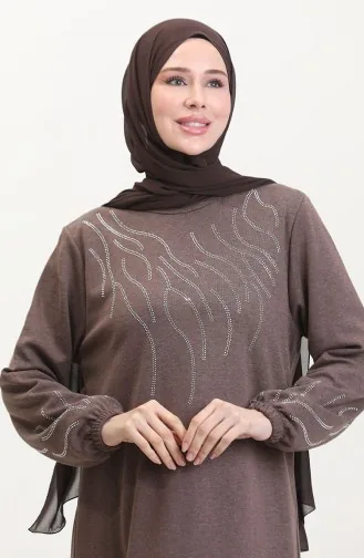 Nerz Hijab Kleider 0550-02
