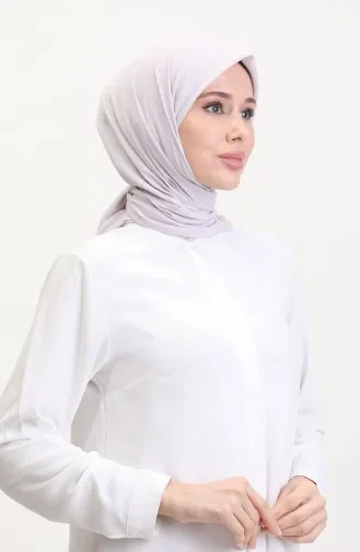 Bambu Eşarp 70248-02 Gümüş Gri