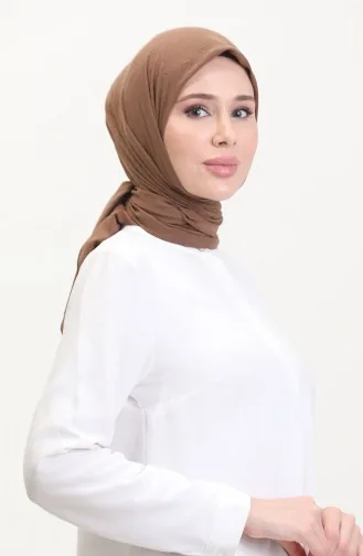 Bambu Eşarp 70248-15 Kahverengi