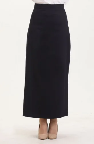 تنورة قلم رصاص 2055-01 أزرق داكن 2055-01