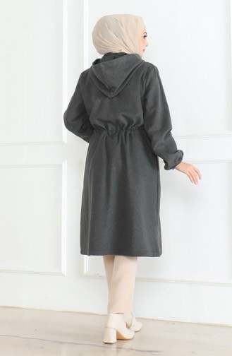 Grau Mantel 0503-01