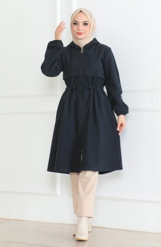 Navy Blue Coat 0503-03