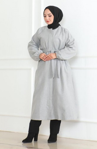 Grau Mantel 0504-01