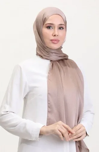 Jan Jan Şifon Şal 70239-29 Toprak