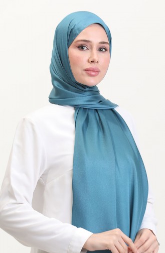 شال أزرق زيتي 70255-12