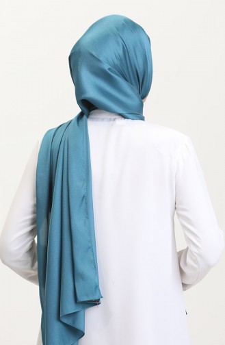 شال أزرق زيتي 70255-12