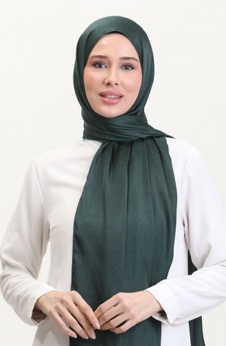 شال أخضر زمردي 70255-21
